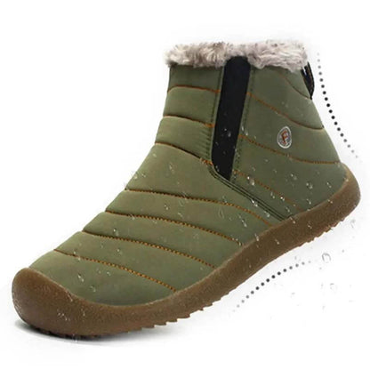 Herren Winter Schneeschuhe Schlupfstiefeletten Anti Rutsch Wasserdicht Beständig Pelzgefütterte Outdoor Sneakers
