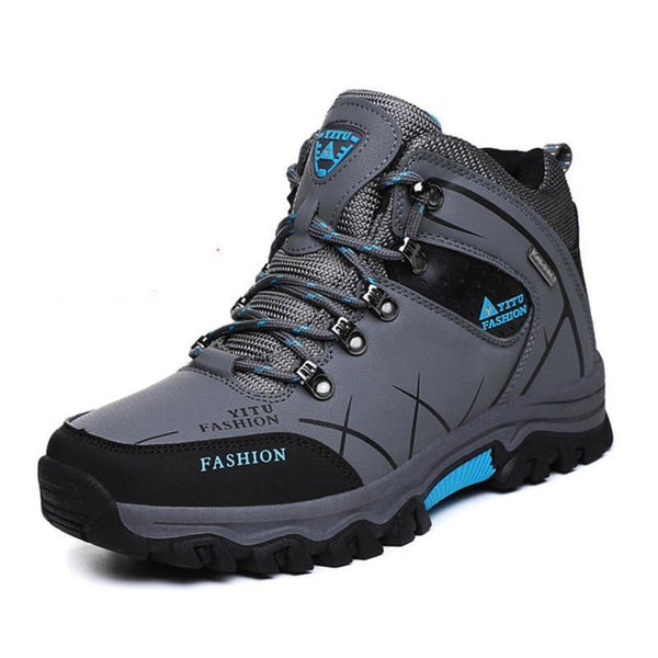 kaegreel winter snow boots 31165 grey plush lining