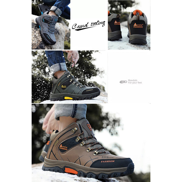 kaegreel winter snow boots 31165 khaki plush lining