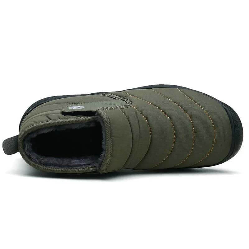 Kaegreel homme étanche doublure chaude chaude boucle boucle de boucle de la boucle de la cheville décontractée protectrice