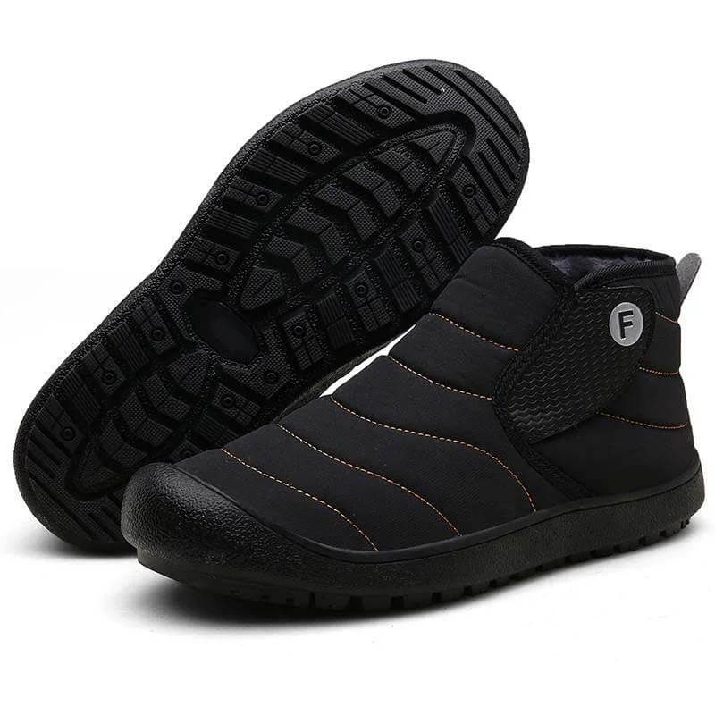 Kaegreel homme étanche doublure chaude chaude boucle boucle de boucle de la boucle de la cheville décontractée protectrice