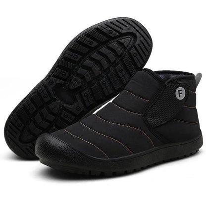 Kaegreel homme étanche doublure chaude chaude boucle boucle de boucle de la boucle de la cheville décontractée protectrice