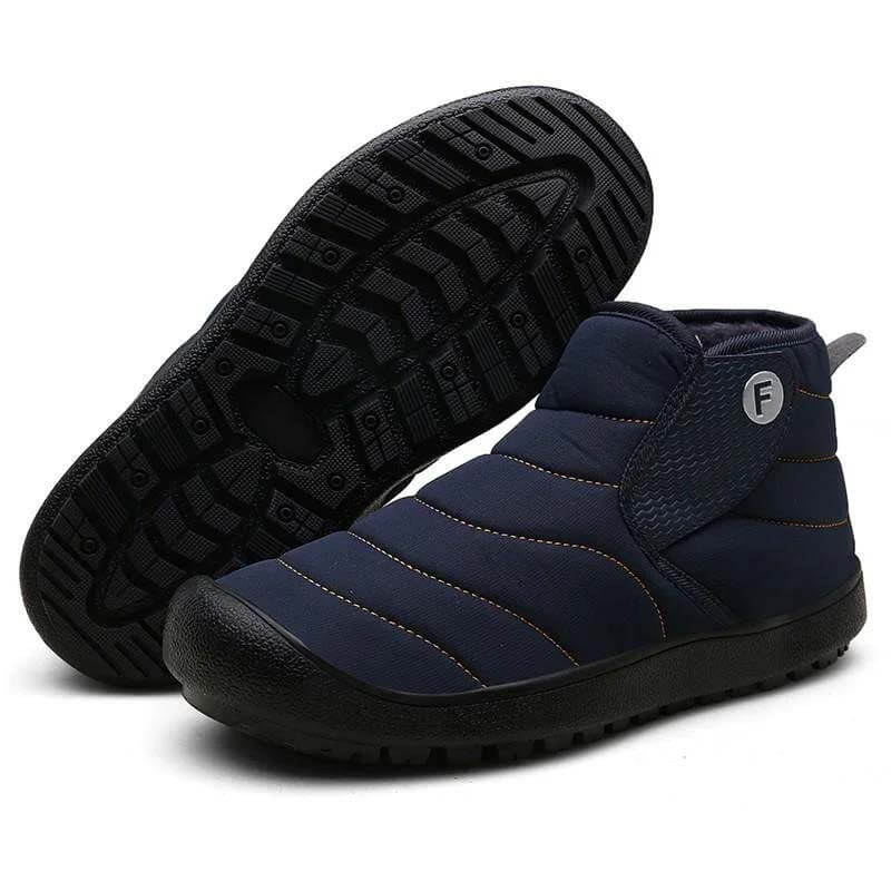 Kaegreel homme étanche doublure chaude chaude boucle boucle de boucle de la boucle de la cheville décontractée protectrice