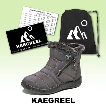 Donne inverno stivali da neve stivali corti stivali su stivali da donna all'aperto impermeabili scarpe calde foderate