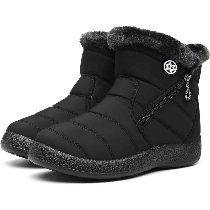Women's winter boots waterproof warm lined snow boots winter shoes winter short shaft boots boots shoes