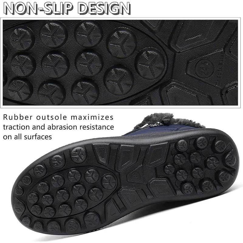 Women's winter boots waterproof warm lined snow boots winter shoes winter short shaft boots boots shoes