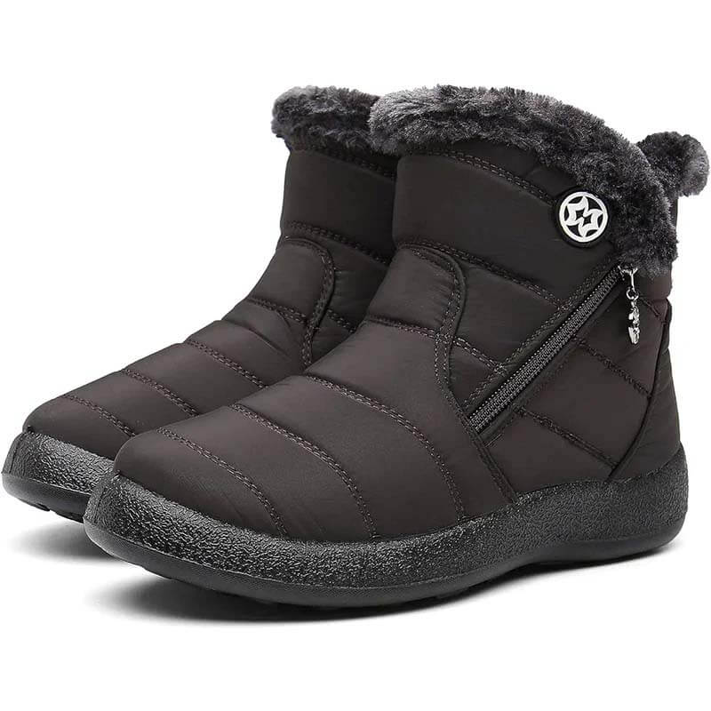 Women's winter boots waterproof warm lined snow boots winter shoes winter short shaft boots boots shoes