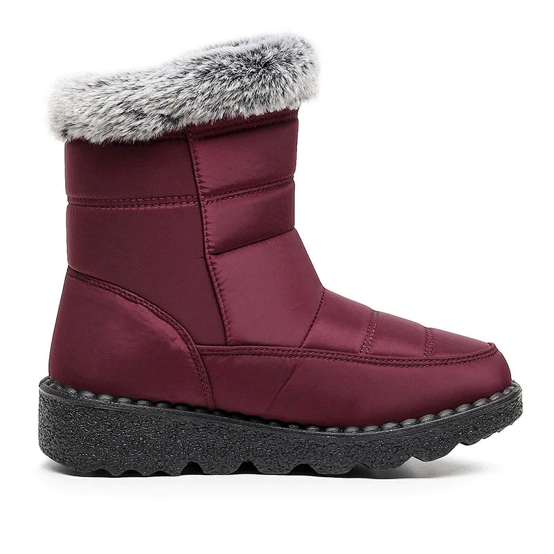 Warm Winter Ankle Boots with Comfortable Lining for Dominating the Snow
