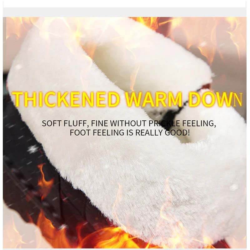 Women's Snow Boots Winter Boots Warm Lined Lace-up Boots Outdoor Non-slip Ankle Boots