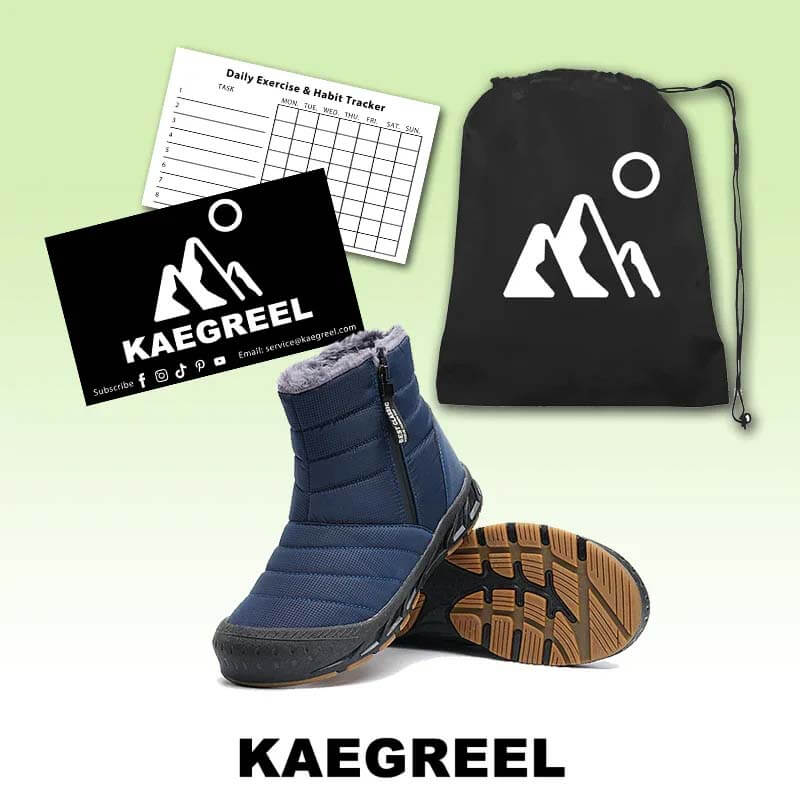 High Top Side Reißverschlussschnee Stiefel Outdoor Sport Freizeit Walking Wanderwanderung nicht rutschfestes und wasserdichtes Winter Barfußschuh (Unisex)