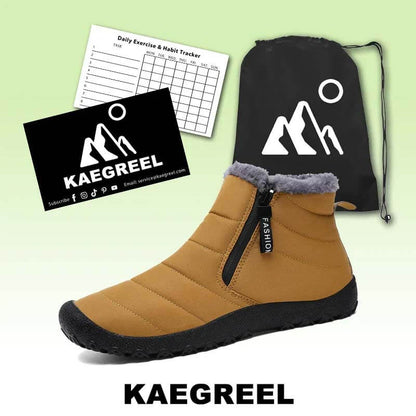 Autumn & Winter Snow Boots Warm Outdoor Shoes Hiking Shoes Footwear Non-slip & Waterproof Winter Barefoot Shoe (Unisex)