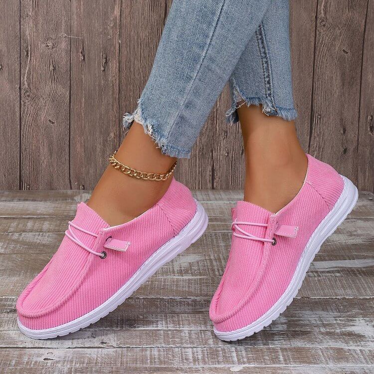 Women Casual Spring Autumn Flat-soled Slip-on Low-top Loafers Shoes