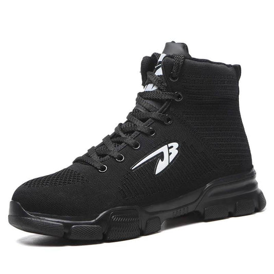 Männer Stahlzehenstiefel Winter Warme Komfortable Industriebau Rutschfeste Tennisarbeit Sicherheitsschuhe