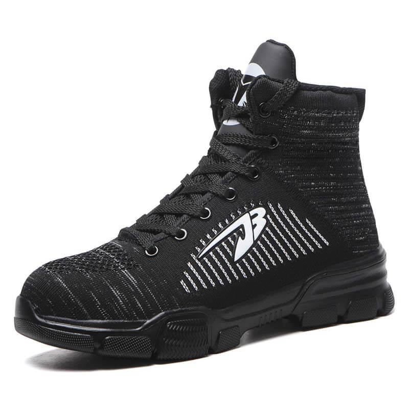 Männer Stahlzehenstiefel Winter Warme Komfortable Industriebau Rutschfeste Tennisarbeit Sicherheitsschuhe