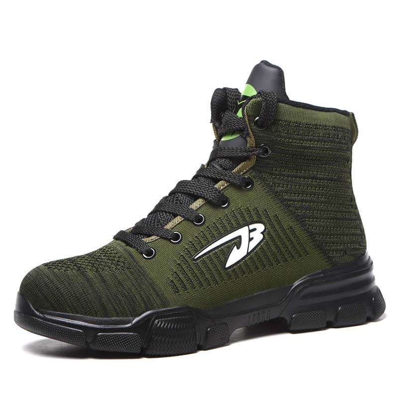 Männer Stahlzehenstiefel Winter Warme Komfortable Industriebau Rutschfeste Tennisarbeit Sicherheitsschuhe