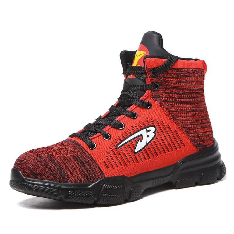 Männer Stahlzehenstiefel Winter Warme Komfortable Industriebau Rutschfeste Tennisarbeit Sicherheitsschuhe