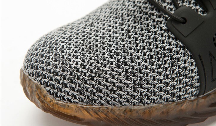 Men's Work Shoes Mesh Breathable Lightweight Comfortable Steel Toe Safety Industrial Construction Non-slip shoes