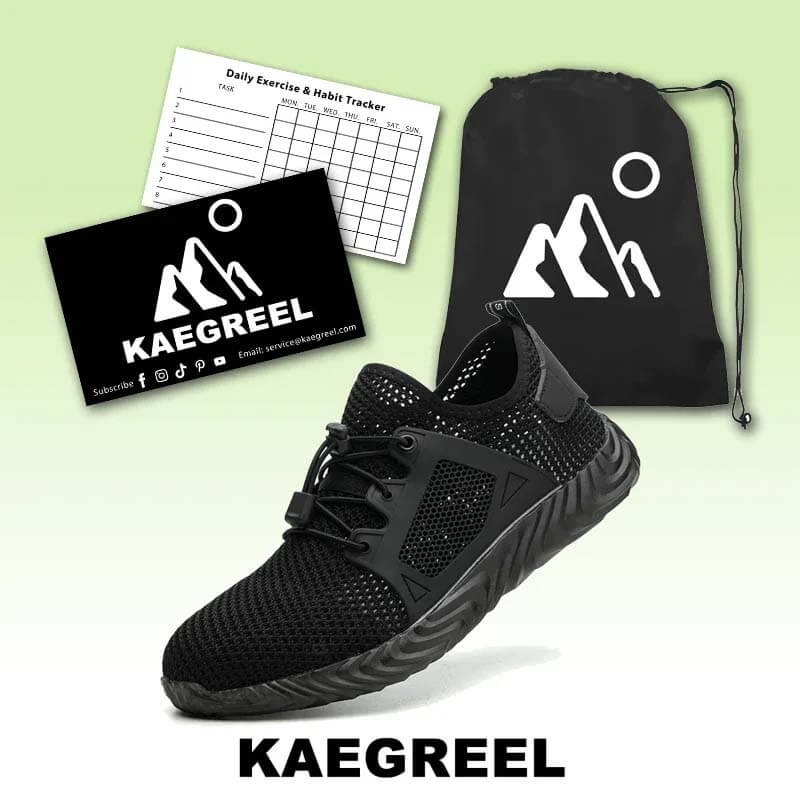 Men's Work Shoes Mesh Breathable Lightweight Comfortable Steel Toe Safety Industrial Construction Non-slip shoes