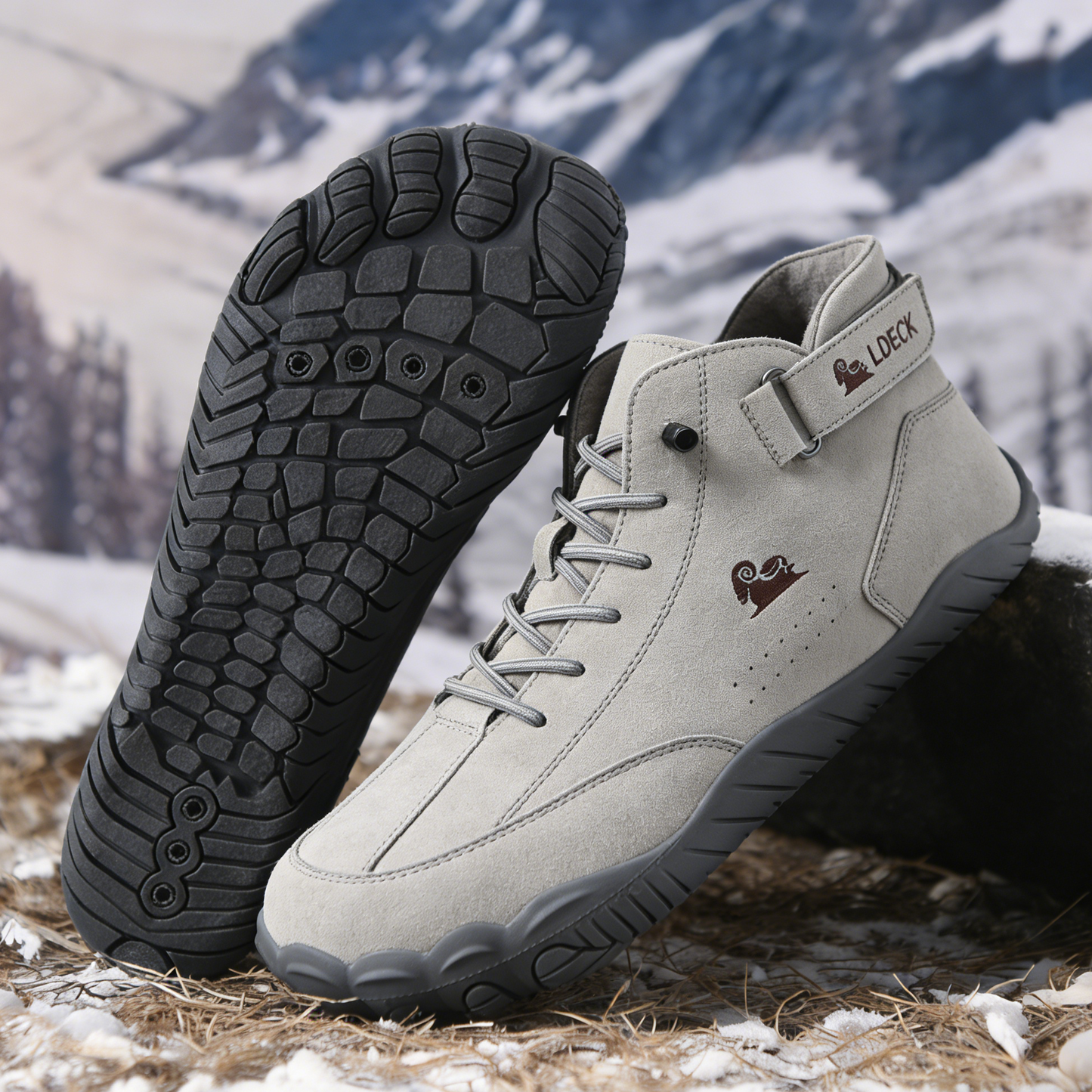 Unisex Wide-Toe Winter Barefoot Shoes – Warm, Non-Slip, Naturally Aligned Comfort