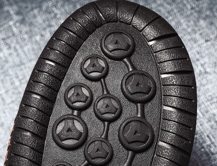 Kaegreel da uomo in microfibra in pelle di cuoio comfort comfort morbido scarpe da ginnastica casual