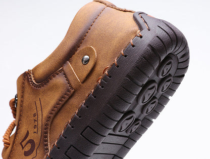 Kaegreel da uomo in microfibra in pelle di cuoio comfort comfort morbido scarpe da ginnastica casual