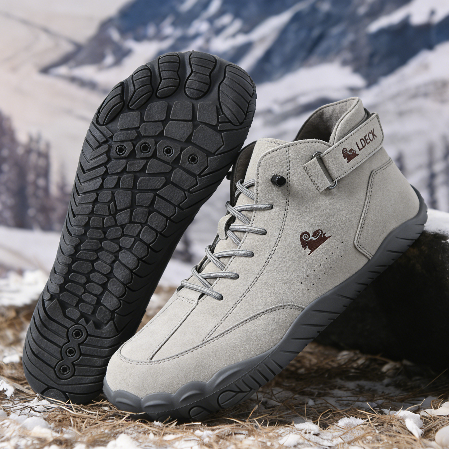 Unisex Wide-Toe Winter Barefoot Shoes – Warm, Non-Slip, Naturally Aligned Comfort