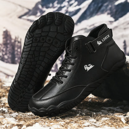 Unisex Wide-Toe Winter Barefoot Shoes – Warm, Non-Slip, Naturally Aligned Comfort