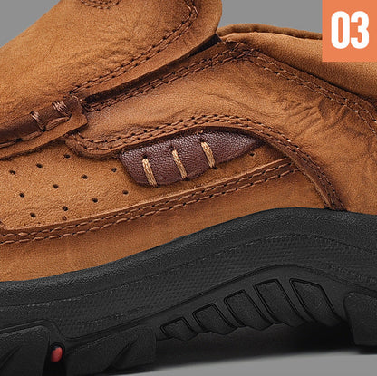 Die ersten Layer-Rindsleder-Wanderschuhe der Männer für vier Jahreszeiten