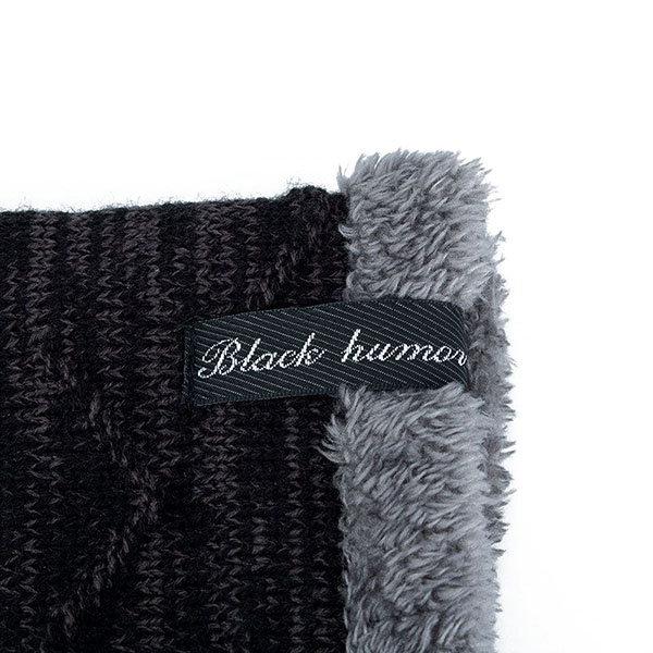 Sólido de color sólido para mujeres Knit Plus Velvet Fashion Beanie Sombreros para hombres Mantenga los sombreros cálidos unisex