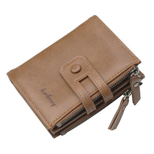 Men's Retro Multifunction Short Multi-Card Wallet