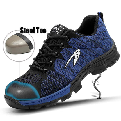 Herrenarbeitstahl Zehenschuhe Safety Schuhe Licht Industrie- und Bauschuh