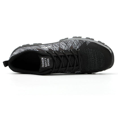 Herrenarbeitstahl Zehenschuhe Safety Schuhe Licht Industrie- und Bauschuh