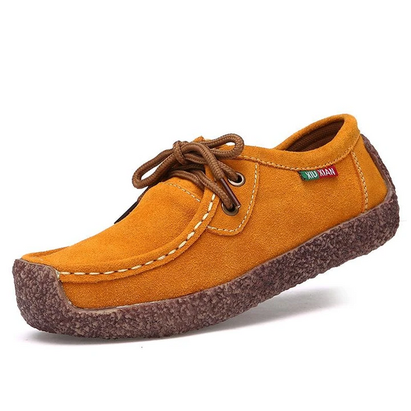 kaegreel boat shoes 136691 yellow
