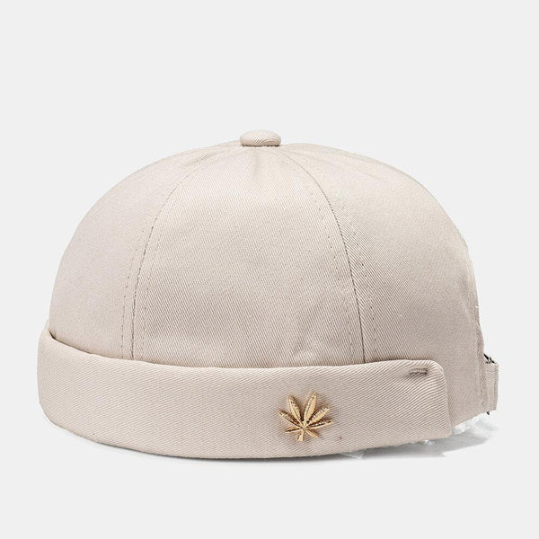 kaegreel brimless hats 31201 beige