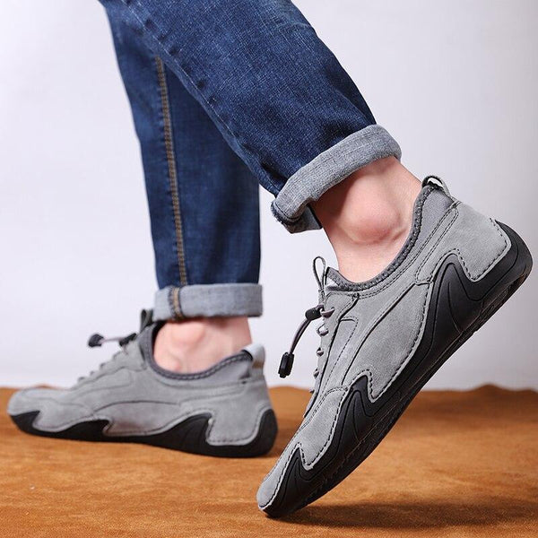 kaegreel handmade leather shoes 31252 gray