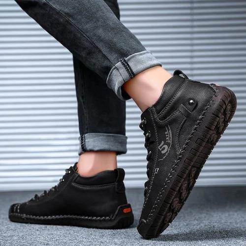 kaegreel handmade leather shoes boots 137500 black