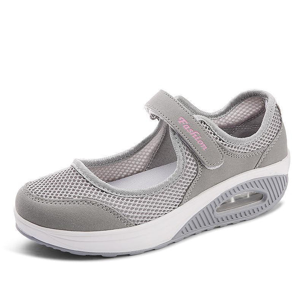 kaegreel knit shoes 116044 gray