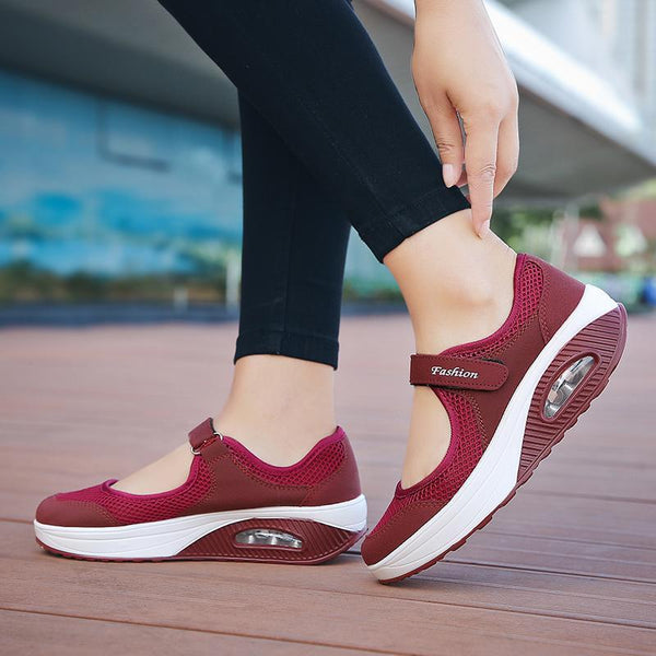 kaegreel knit shoes 116044 red