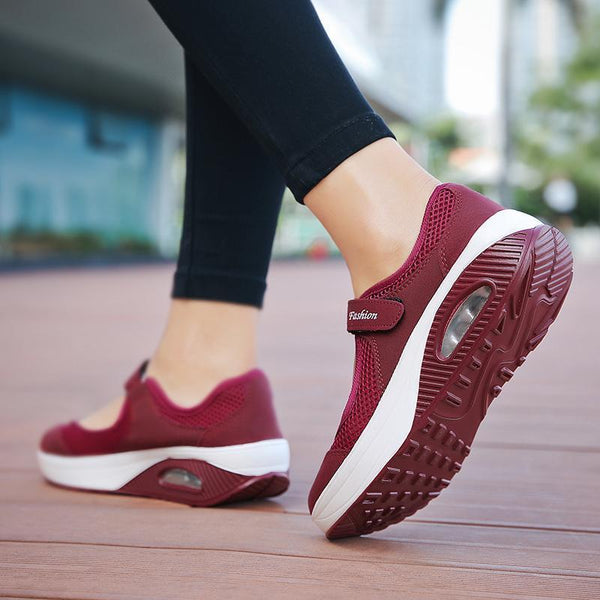 kaegreel knit shoes 116044 red