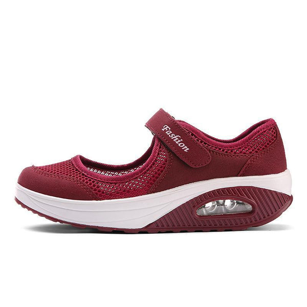 kaegreel knit shoes 116044 red