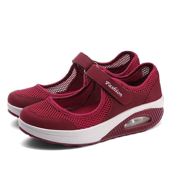 kaegreel knit shoes 116044 red