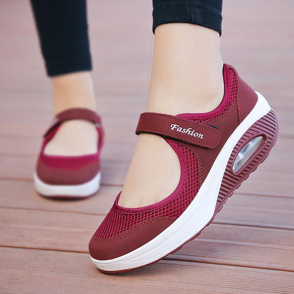 kaegreel knit shoes 116044 red