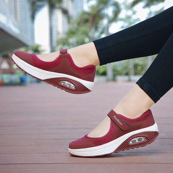 kaegreel knit shoes 116044 red
