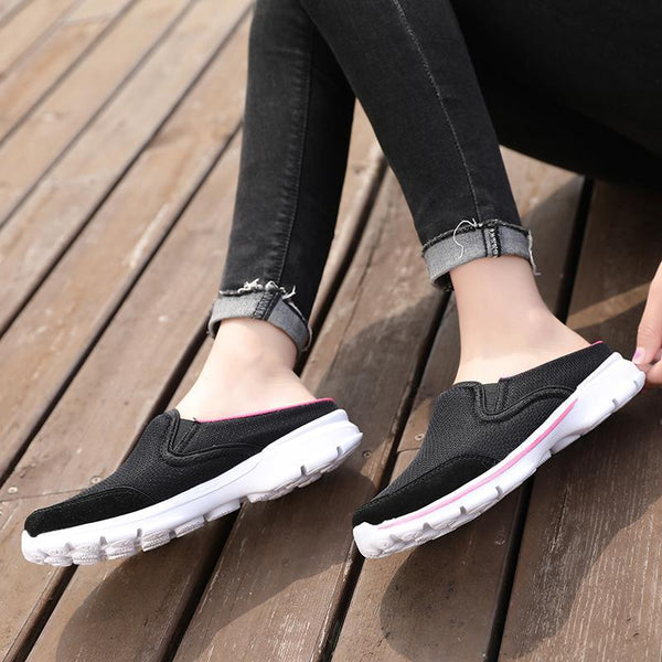 kaegreel knit shoes slippers 140693 black 