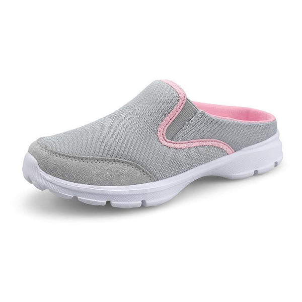 kaegreel knit shoes slippers 140693 gray