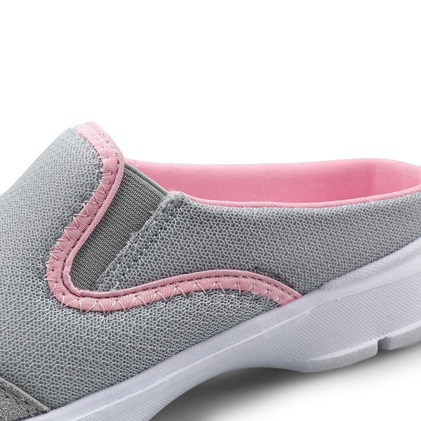 kaegreel knit shoes slippers 140693 gray