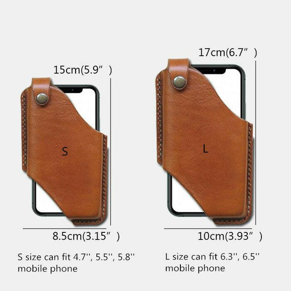 kaegreel leather phone bags 31163 brown
