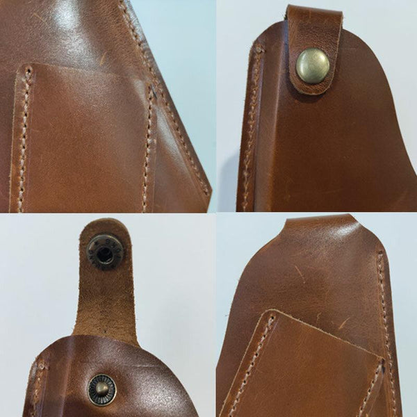 kaegreel leather phone bags 31163 coffee