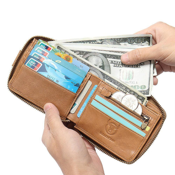 kaegreel leather wallets purses 140530 brown