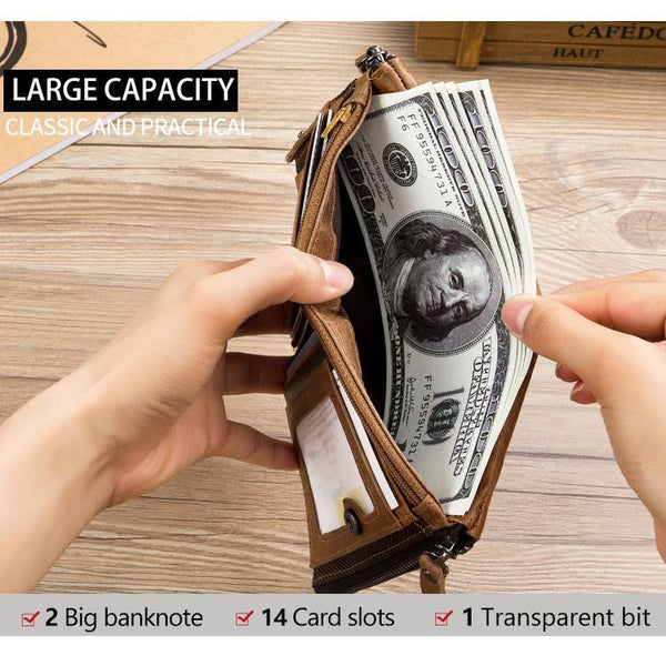 kaegreel leather wallets purses 140921 brown